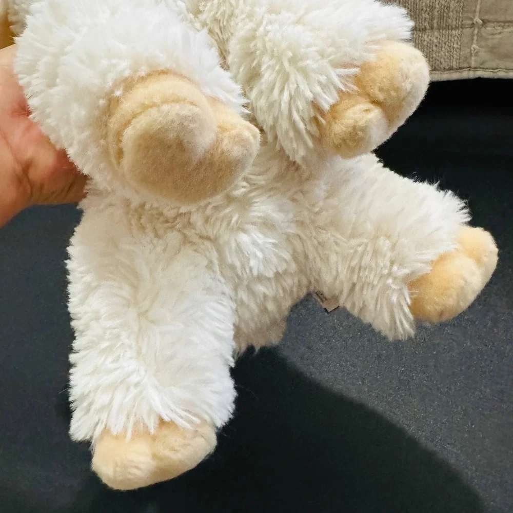 Douglas Cuddle Toys Lamb Sheep‎ Plush Cream White Stuffed Animal 10.5 Inch Long